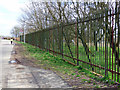 Fence at former ROF Bishopton site