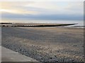 SD3147 : The beach by Rossall Scar by Steve Daniels