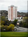 High rise flats on Nitshill Road