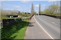 Minor road crossing Barford Bridge