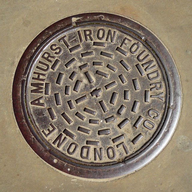 Coal plate, Cromwell Place, SW7