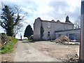 Farmhouse being re-roofed on Moneycarragh Road