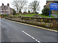 The churchyard boundary wall, Madeley