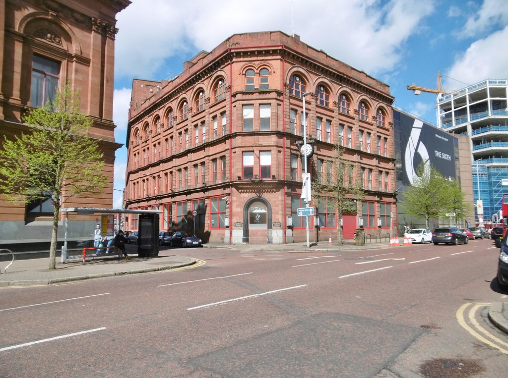 Belfast Telegraph offices © Mike Faherty Geograph Britain and Ireland