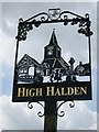 High Halden village sign