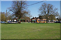 Village green and shops at Stokenchurch