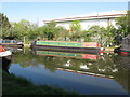 "Iquitos" narrowboat on Grand Union Canal