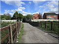 Footpath crossing over the railway