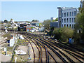 Railway north of North Street bridge, Horsham