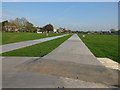 Temporary tracks on Blackheath 