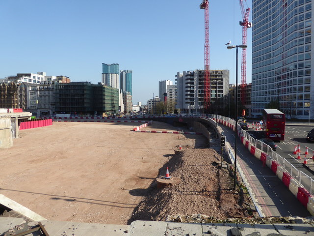 Birmingham - huge building site