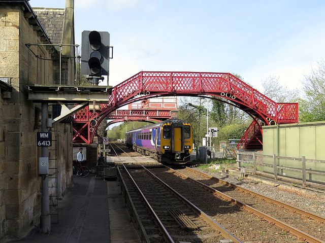 Train not stopping at Wylam Station