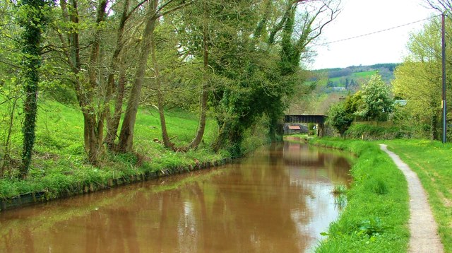 The towpath on the Monmouthshire and Brecon Canal, Talybont-on-Usk