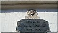 Plaque above a house in Amery Street