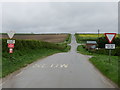 Give Way to the A153 at South Wold