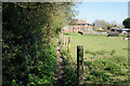 The Chiltern Way arriving at Bledlow Ridge