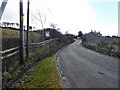 Bus stop between Groeslon and Carmel