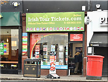 J3373 : Irish Tour Tickets, Belfast (April 2018) by Albert Bridge