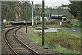 Train approaching Hyndland