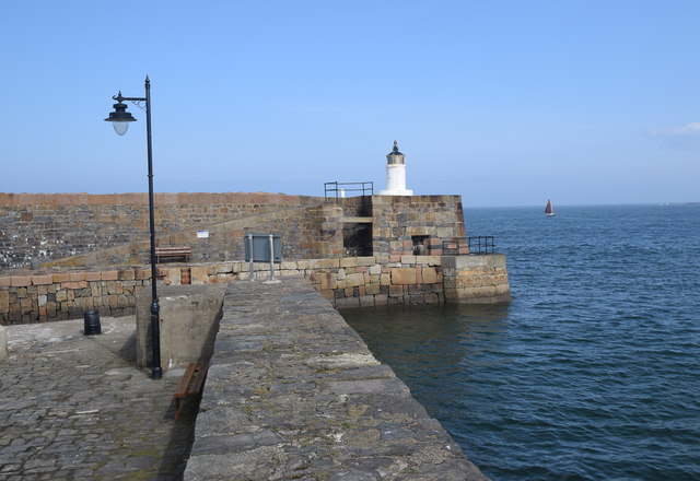 Entrance to Banff harbour © Bill Harrison :: Geograph Britain and Ireland