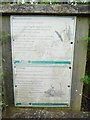SP8600 : Chilterns Information Board by a field west of Prestwood (2) by David Hillas