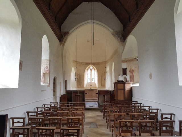 Nave of St Margaret's Church, Hales