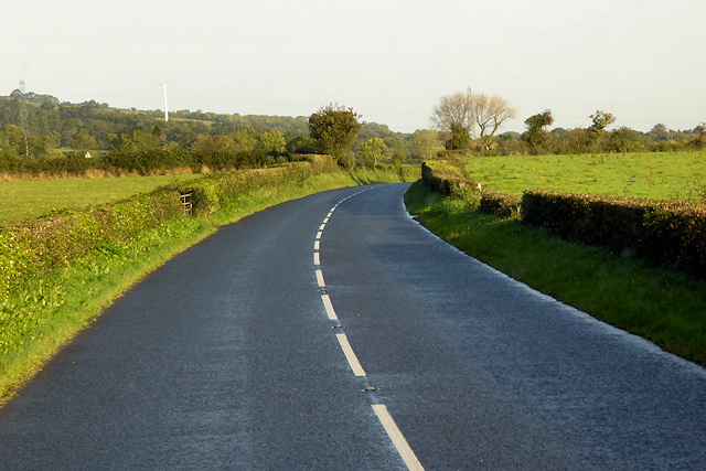 Larne Road near Ballycarry