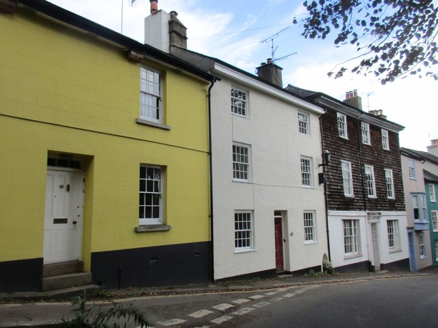 Houses on West Street, Ashburton