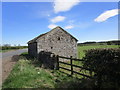NZ0615 : Field barn by the road to Abbey Bridge by Jonathan Thacker
