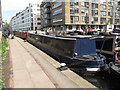 TQ3283 : "Ilion", narrowboat on Regent's Canal, Hackney by David Hawgood
