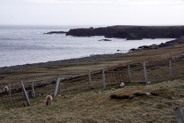 View from Freyers to Stremness, Foula