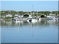 Boatyard  and reflections