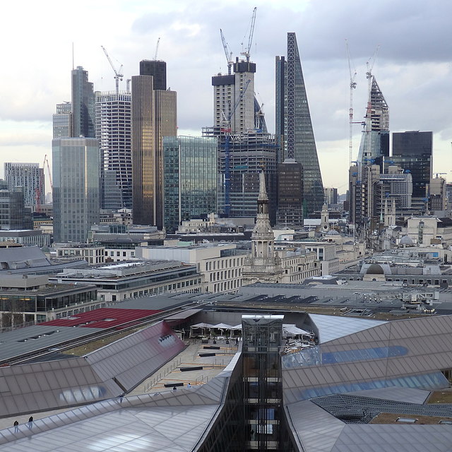 Roofscape of the City of London