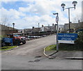 Bryntirion Surgery car park entrance, Bargoed