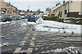 Queensway, Chelston, in the snow