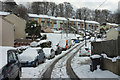 Ben Jonson Close, Chelston, in the snow