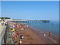 Teignmouth Beach & Pier Bank Holiday Monday