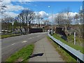 Pennyfern Road crossing above railway line