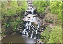 NS8841 : Corra Linn, Falls of Clyde by Jim Barton