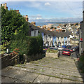 Looking down Belle Vue Terrace, Fortuneswell, Portland