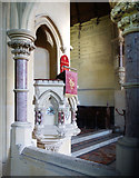 SU2564 : The Pulpit in St Katharine's Church by Des Blenkinsopp