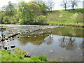 SE0262 : Stepping  Stones  over  River  Wharfe  near  Hebden by Martin Dawes