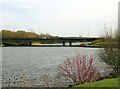 Bletcham Way crossing Caldecotte Lake