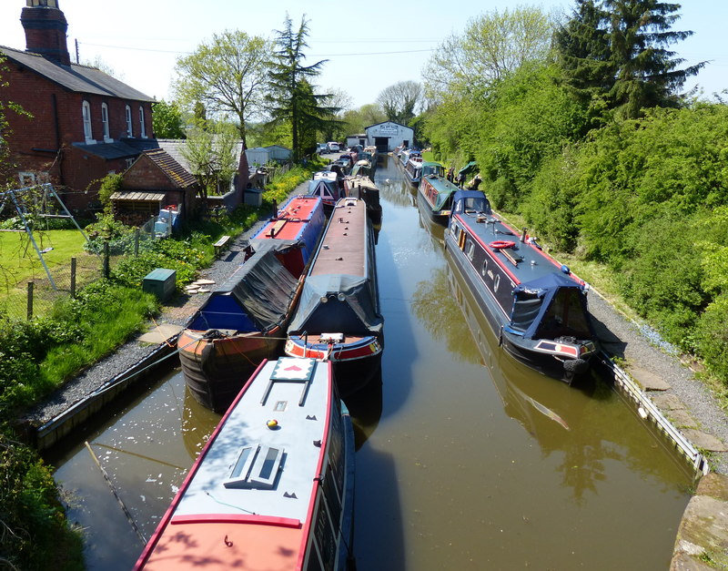 Shrewsbury and Newport Canal at Norbury... © Mat Fascione :: Geograph ...