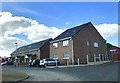 New houses on Lyme Valley Road