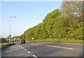 The A362 heading into Warminster