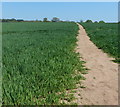 Public footpath to Oulton