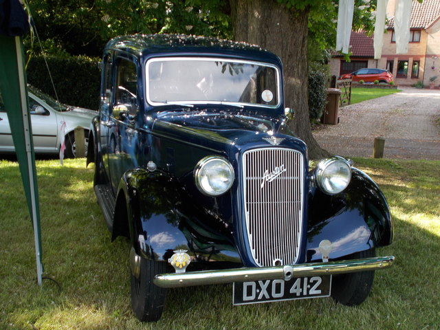 Classic Austin 10 car, Peakirk © Paul Bryan :: Geograph Britain and Ireland