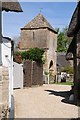 Old church tower Gretton