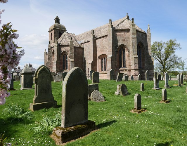 St Mary's Parish Kirkyard, Ladykirk © James T M Towill :: Geograph ...